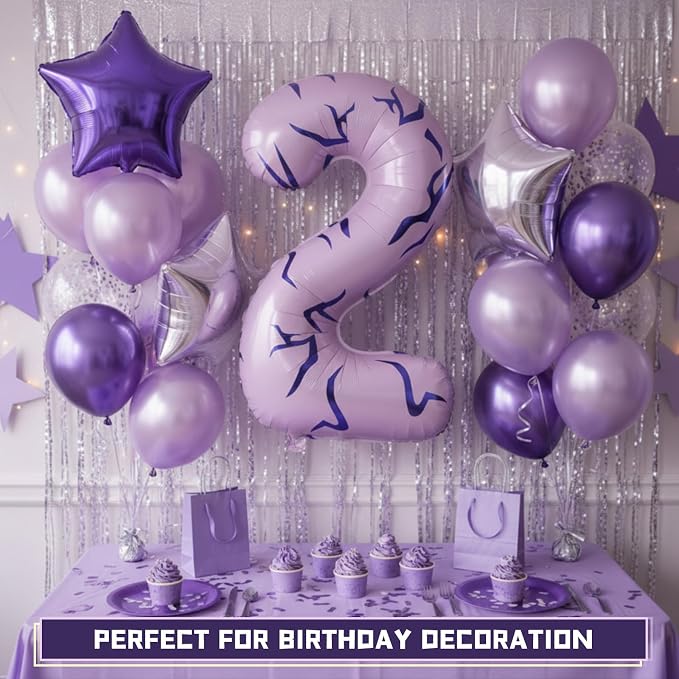 40 Inches Number 2 Balloon - Image 3