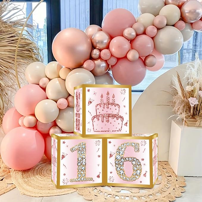 DataMoon 16th Birthday Decorations Boxes - Image 9