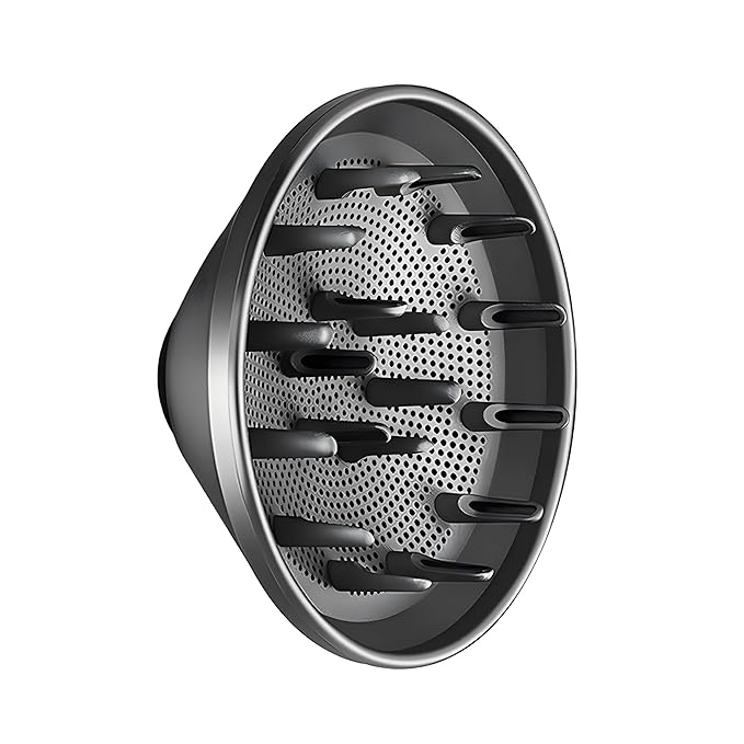 Hair Diffuser Attachment Nozzles for Dyson Supersonic Hair Dryer HD01 HD02 HD03 HD04 HD08 HD15 Tools Accessaries for Flex Style Blow Dryer Styler, Styling Tool for Wavy, Curly, Coily Hair, Black