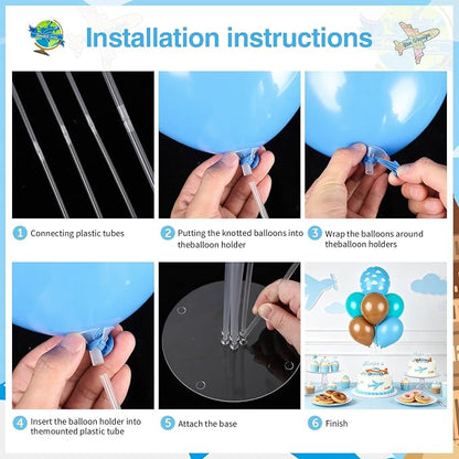 6 Sets Travel Theme Balloon Stand Kits - Image 4