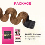 Lashey Seamless Clip in Extensions 110g 7pcs Body Wave Ombre Natural Black to Medium Auburn Clip in Hair Extensions Human Hair 20 Inch Natural Soft Hair Extensions for Women