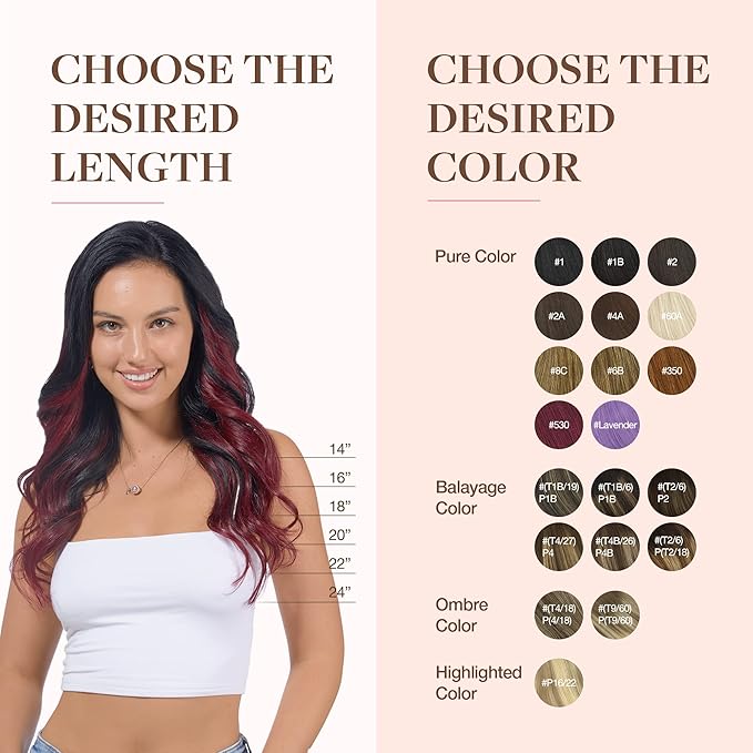 GOO GOO Clip in Hair Extensions Real Human Hair, Remy Human Hair Extensions Clip ins for Women, Natural Human Hair, 16inch 120g 7Pcs, 530 Burgundy