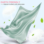 Mulberry Silk Pillow Cases 2 Pack King Size 20x36 Inches with Hidden Zipper, Ultra Smooth and Soft Breathable Cooling Silk Satin Pillowcase Set of 2, Better for Hair and Skin, Gifts for Women Men