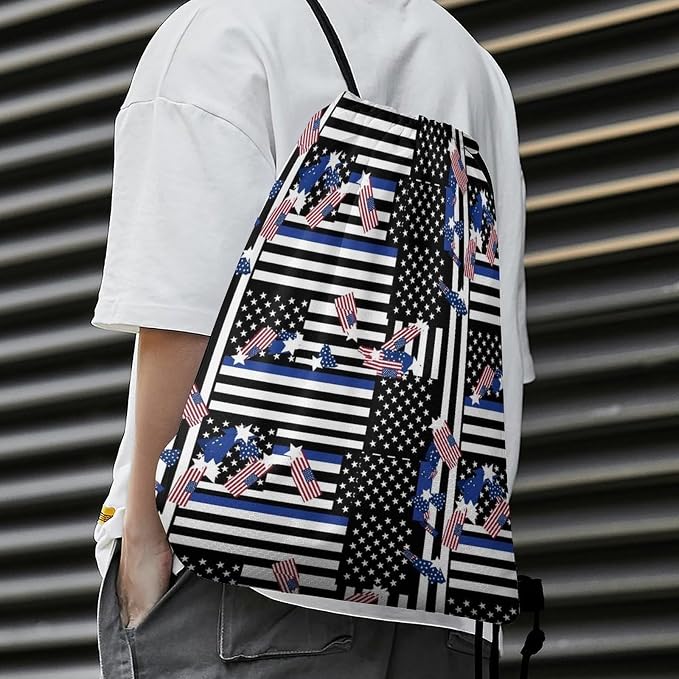 Swim Drawstring Bag Waterproof Sports Backpack - Image 5