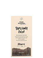 Four Reasons Original Takeaway Color - Brownie – 5.35 Deep Warm Brown - Demi-Permanent Hair Color - Ammonia-Free and Fragrance-Free Hair Dye - 100% Vegan & Cruelty Free