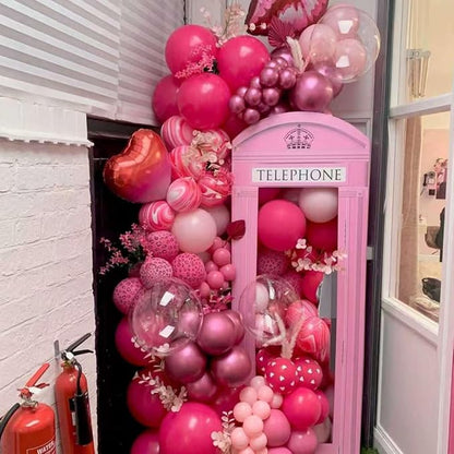 YMSZ Pink Balloon Garland Arch Kit, Baby Shower, Valentine's Day Party - Image 4