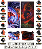 Neck Gaiter Headband Headwear Head Wrap Face Mask Magic Scarf Bandana for Men and Women