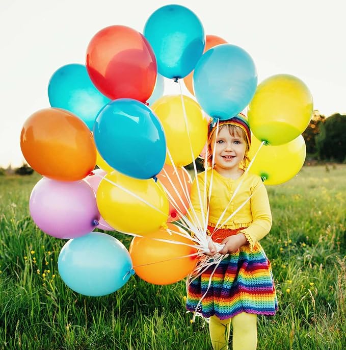 10 Inch Yellow Balloons - Image 5
