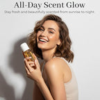 DUSA Caramel Glow Hair Perfume & Body Mist for Women – Long Lasting Body and Hair Mist, Vacation Spray & Perfume para el Cabello de Mujer with Nourishing Oil, 100 ml