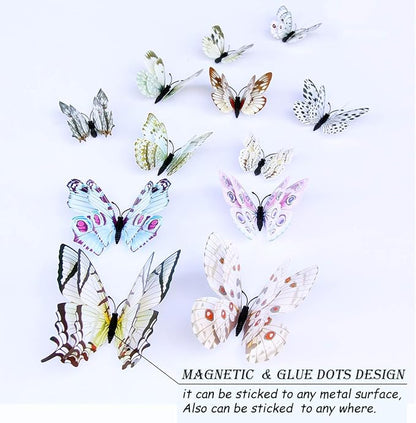 OPSEAM 3D Butterfly Wall Decor Butterfly Decorations Stickers - Image 5