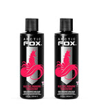 Arctic Fox Semi-Permanent Hair Dye, Vegan & Cruelty-Free, UV Reactive Neon Pink, Electric Paradise, Long Lasting, Conditioning, Ammonia Free, For All Hair Types, 8 Fl Oz (Pack of 2)