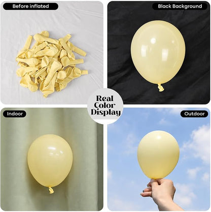 Pastel Yellow Balloons - Image 2