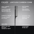 Fromm F3014 Limitless 9.25" Rat Tail Comb
