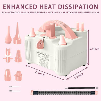 4-in-1 Electric Balloon Pump for All Balloons, Inflatables, and Sports Balls - Image 7