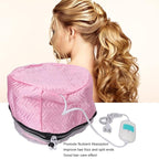 Hair Care Hat,Hair SPA,Electric Hair Thermal,Nourishing Care Hat,Hair Thermal Treatment, Temperature Adjustable Deep Conditioning Electric Heat
