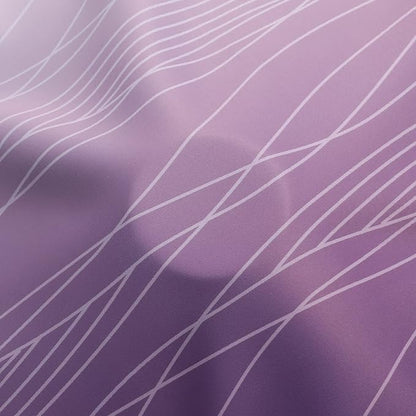 Purple and Greyish White Blackout Curtains & Drapes - Image 8