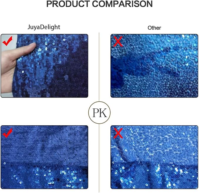 Sequin Backdrop Curtain, Glitter Non-Transparent Sequin Photography Background - Image 6
