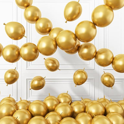 Gold Link Balloons by BTZO