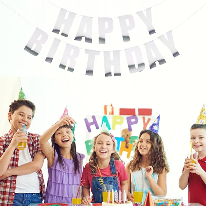 MEETINGU Happy Birthday Banner, Theme Party - Image 5