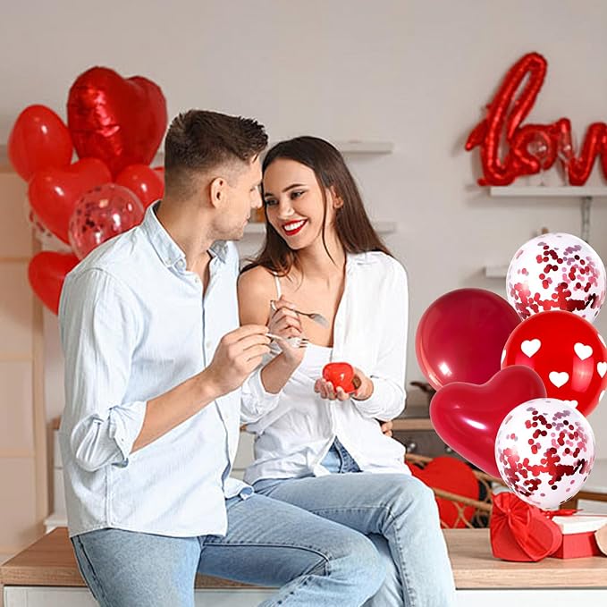 75 PCS Valentines Day Balloons - Image 6