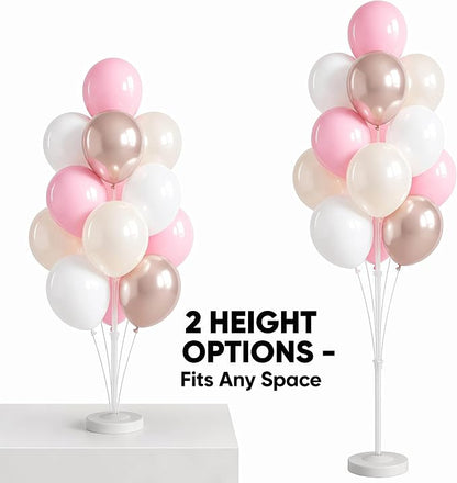 2 Set Pastel Gold Balloon Column Adjustable Kit - Image 3