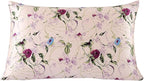 SLPBABY Silk Pillowcase for Hair and Skin with Hidden Zipper Print (King, Pattern1)