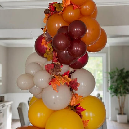 Burnt Orange Brown Balloons, 12 Inch 35PCS Fall Balloons - Image 8