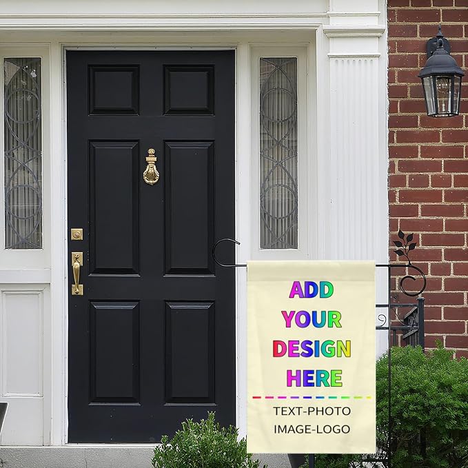 Personalized Garden Flag for Outside 12x18 Custom Flag - Image 2