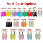 No Crease Hair Clips Makeup Pin Curl Clip Bulk 40Pcs Multicolor No Bend Dent Bang Creaseless Hair Clips for Makeup Application Bangs Hairpin Setting Pins Clip for Women Styling (L.Blue)