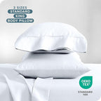 Bare Home Microfiber Pillow Cases - Standard/Queen Size - Cooling Pillowcases - Double Brushed - 2 Pack - Easy Care (Pillowcase Set of 2, White)