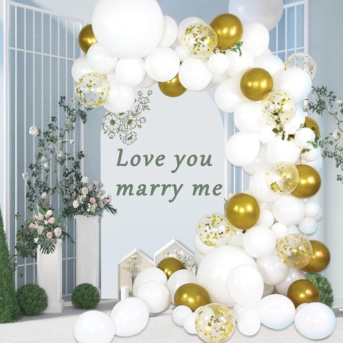 ASIYUHY White Balloons 100 Pack 12 Inch White Latex Party Balloons - Image 7
