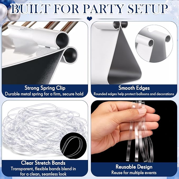 316 Pcs Balloon Garland Clip Kit - Image 3