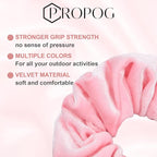 Velvet Scrunchies for Girls Women, 12 Pcs Rainbow Hair Scrunchie Elastic Thick Scrunchy Hair Ties, Cute Soft Ponytail Hair Accessories