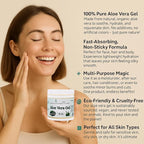 Bless International-Organic-Aloe-Vera-Gel 96%-Pure-Freshly-Made-Within-12-Hours-Of-Harvest Perfect-For-Face-Body-Scalp-&-Hair-Hydration Soothing-Moisturizer-For-Sunburn-And-After-Sun-Care-16-oz
