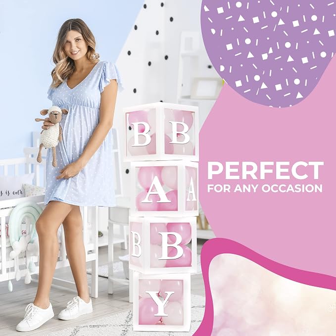 44-Piece Baby Shower Decorations - Image 9