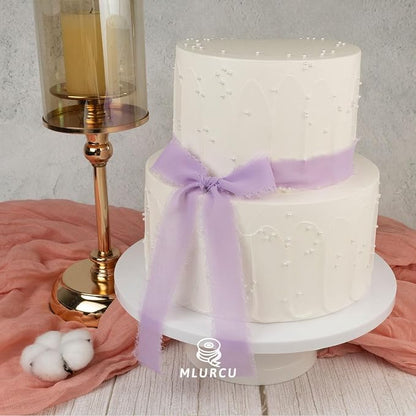 Purple Chiffon Ribbon - Image 5
