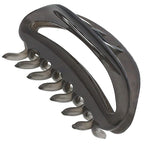 Camila Paris CP3080 French Hair Clip for Women, Gray, Girls Hair Claw Clip Jaw Fashion Durable and Styling Hair Accessories for Women, Luxury Ladies Strong Hold No Slip Grip Clamp, Made in France