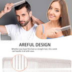 Hair Combs Bulk, Disposable Wheat Straw Combs Individually Wrapped Combs for Hotel, Travel, Airbnb, Charity, Church, Homeless (Pack of 50)