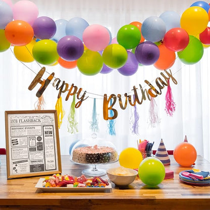 CANREVEL 129pcs Rainbow Balloon Arch Kit 18 12 10 5 Inch, Colorful Balloons - Image 4