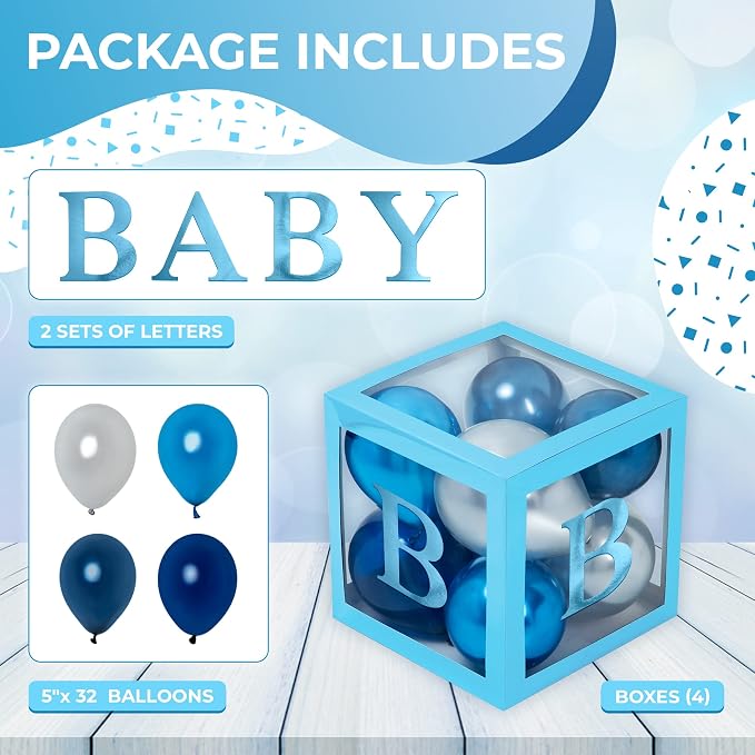 44-Piece Baby Shower Decorations - Image 3