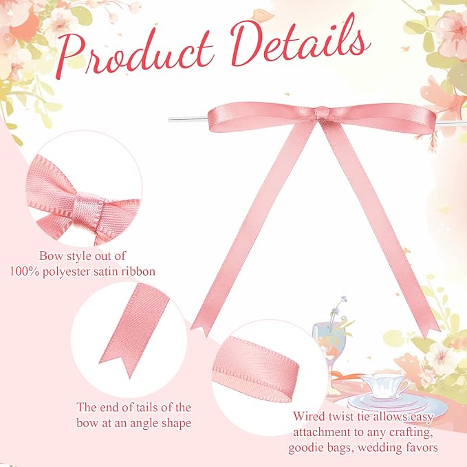 Riceshoot Rose Gold Bows - Image 4