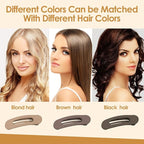 Small Flat Hair Clips for Women Lay Down Clips for Thin Hair Accessories 6pack