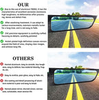 XINGWU Motorcycle Rearview Mirror Adjustable Rotating Stealth Wind Wing Side Mirror CNC Upgrade for 1290 Super Duke R Evo ABS Z650 Z900 Z1000 V4 S1000 Street Bike
