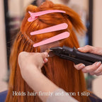 12 Pcs Pink Hair Clips for Styling Sectioning, YISSION 4.7 Inch Large Alligator Hair Clips Hair Barrettes No Crease Duck Billed Hair Clip, Hair Styling Accessories for Women Girls