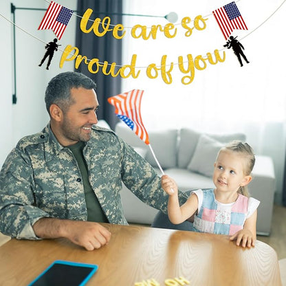 Retirement Party Decorations We Are So Proud of You Banner Welcome Home Banner - Image 8