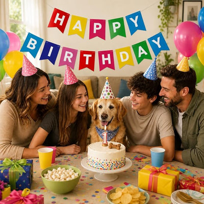 Colorful Happy Birthday Banner Sign - Image 6