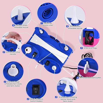 3-in-1 Electric Balloon Pump, Portable Air Pump - Image 5