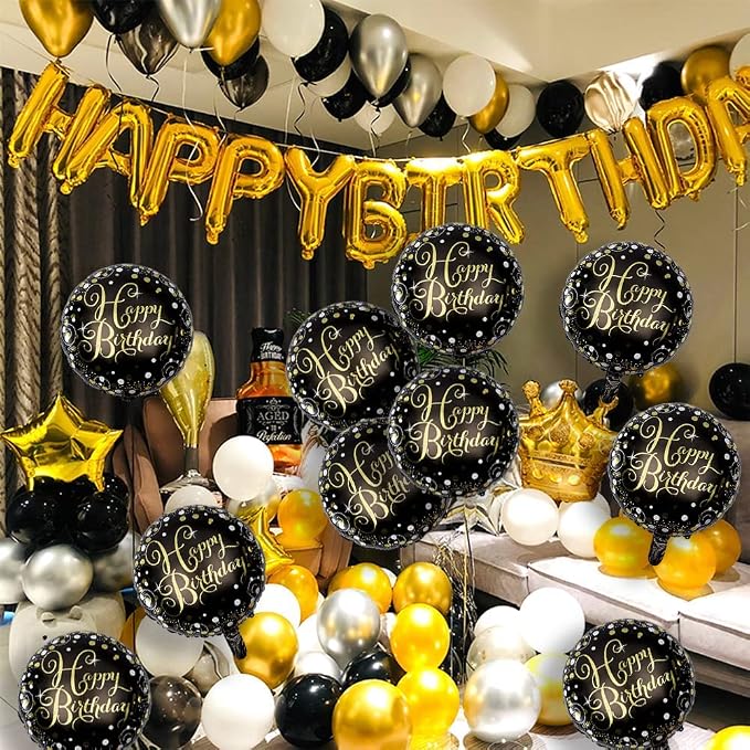 10 Pcs Happy Birthday Balloons - Image 5
