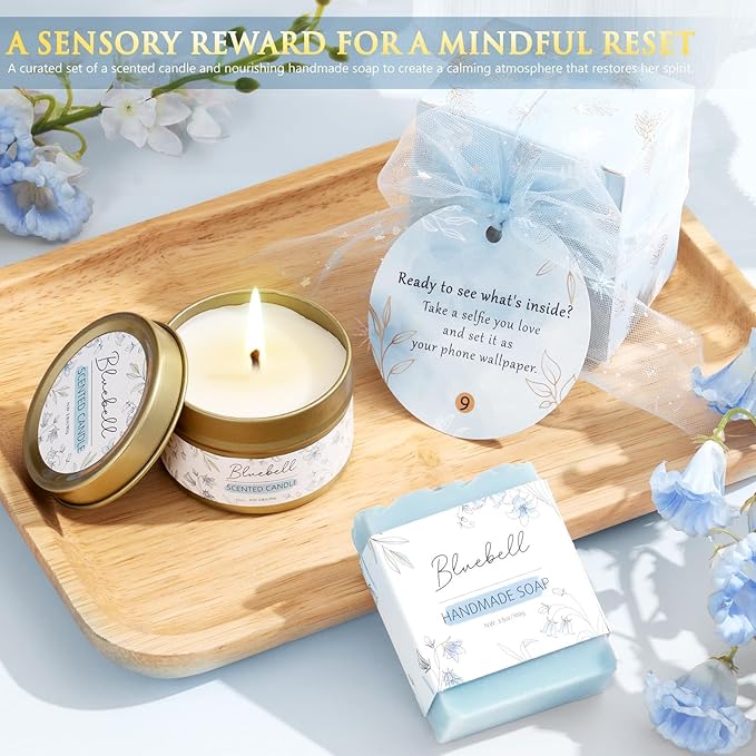 Christmas Gifts for Women & Teenage Girls, 10 Day Self Love Challenge to Unlock 10 Wrapped Spa Gift Baskets, Tween Teen Girl Trendy Stuff Bath Shower Sets Self Care Birthday Gifts Stocking Stuffers