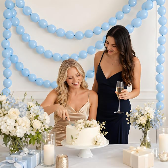 Blue Linking Balloons - Image 3